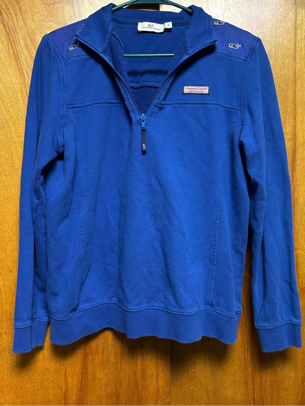 Vineyard Vines Navy Blue Half-Zip Pullover Sweater
